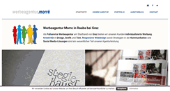 Desktop Screenshot of agenturmorre.at